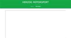 Desktop Screenshot of herzogmotorsport.com